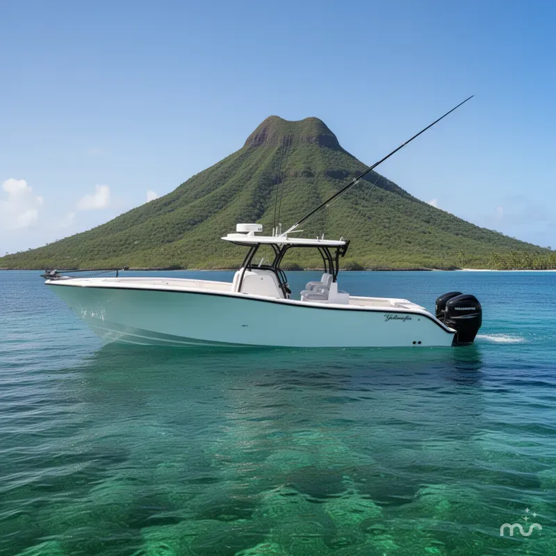 Slide: The Image of Yellowfin 34 Offshore 2026 - 2