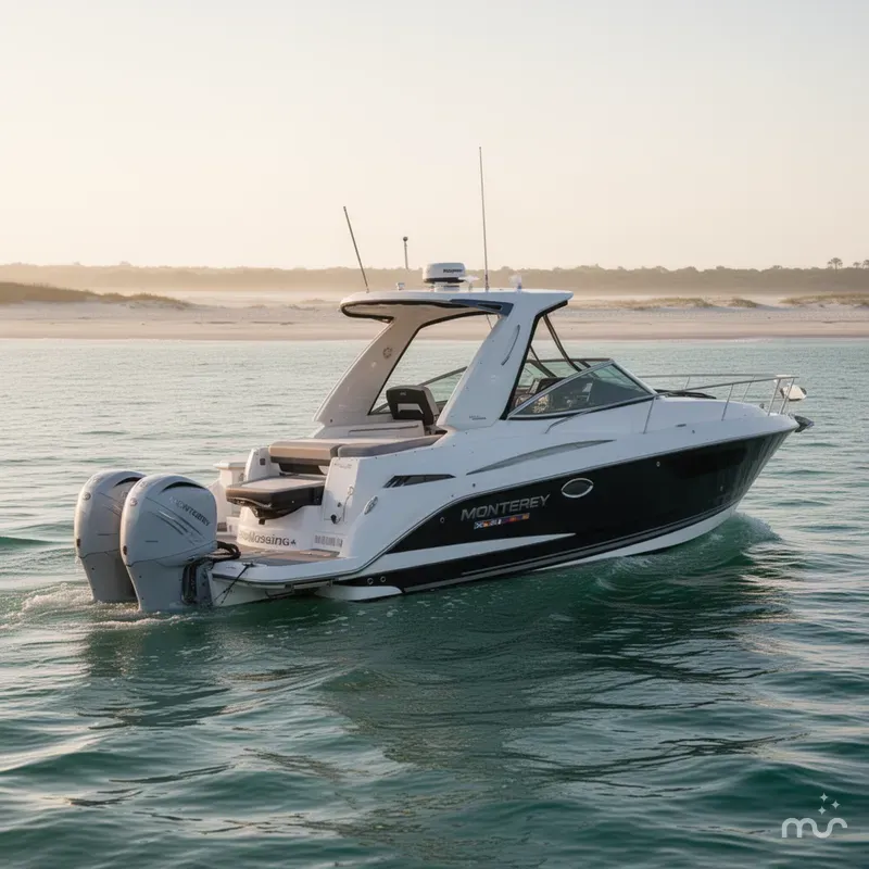 Slide: The Image of Monterey 345 Sport Yacht 2020 - 0