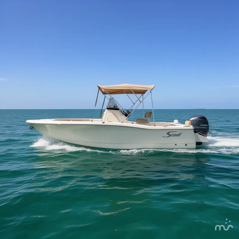 Slide: The Image of Scout 195 Sportfish 2025 - 1