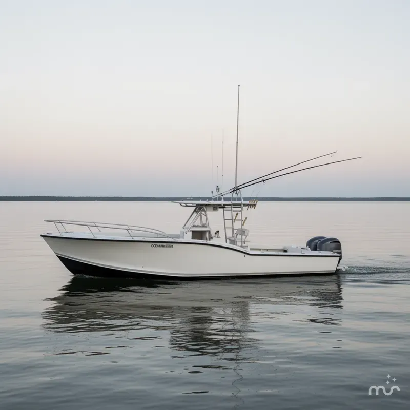Slide: The Image of Ocean Master 31 Center Console 1988 - 2