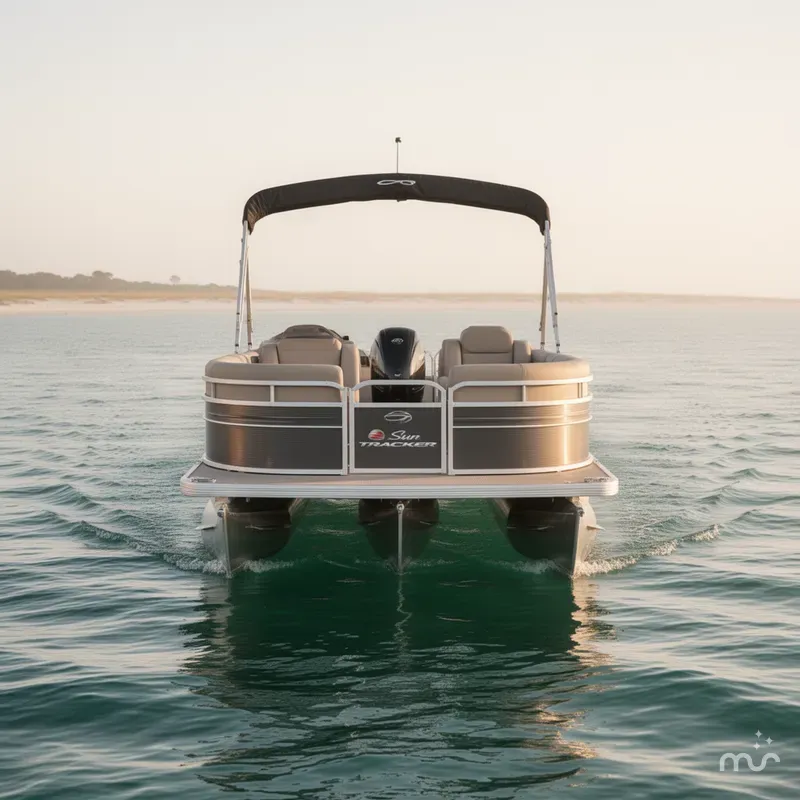 Slide: The Image of Sun Tracker Party Barge 20 DLX 2024 - 3