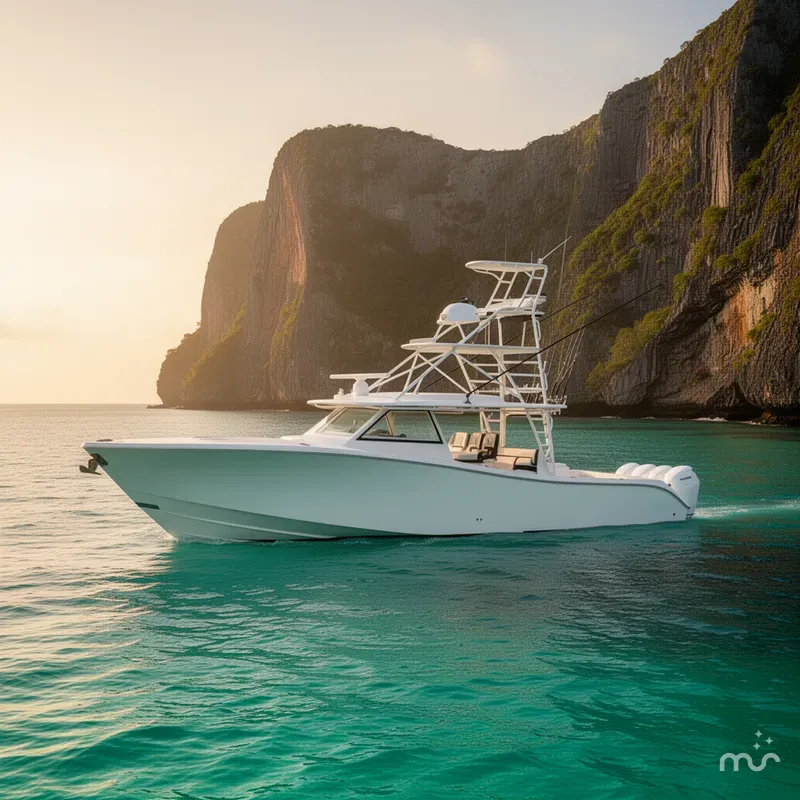 Slide: The Image of Yellowfin 54 Offshore 2025 - 2