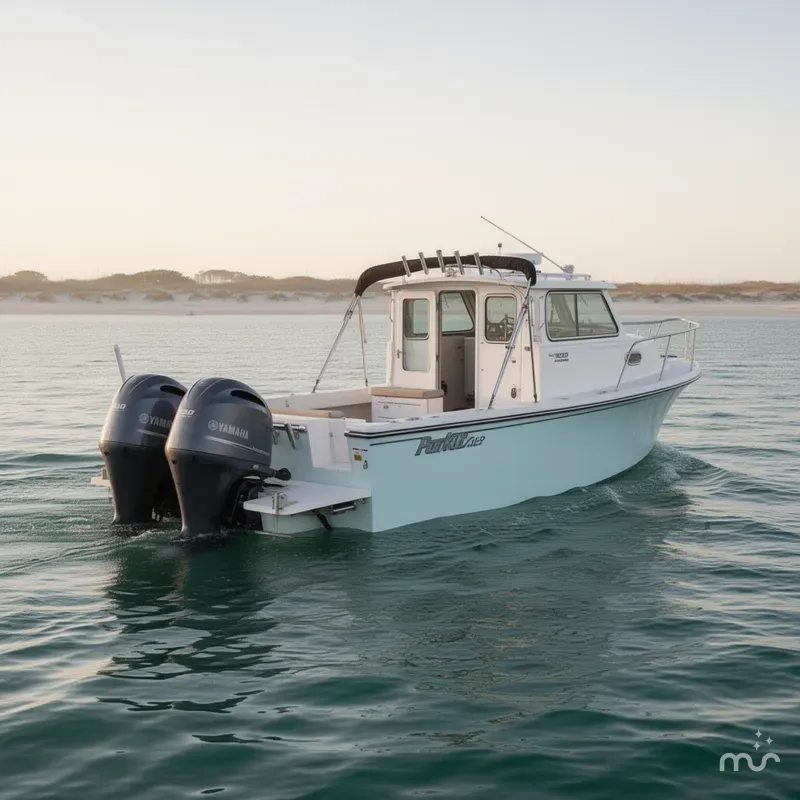 Slide: The Image of Parker Marine 2520 XLD Sport Cabin 2018 - 2