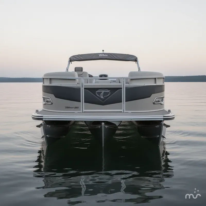 Slide: The Image of Tahoe 2385 Sport 85, Rear Fish, Tri Toon, Sport Performance 2025 - 3