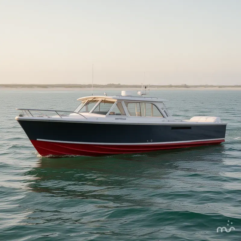 Slide: The Image of Bertram 31 Sedan Hardtop Cruiser 1972 - 1