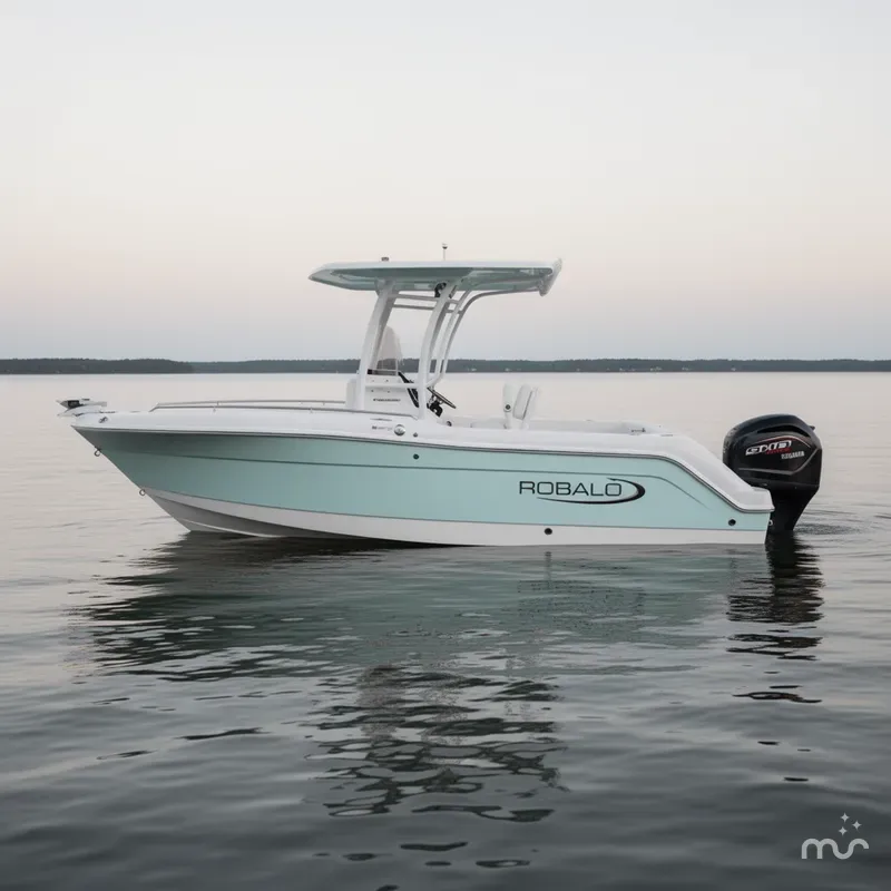 Slide: The Image of Robalo 222 Explorer In Stock Trailer Included 2025 - 2
