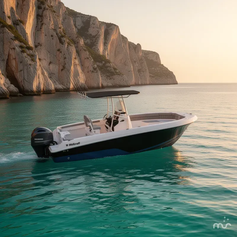 Slide: The Image of Wellcraft 202 Fisherman 2023 - 2