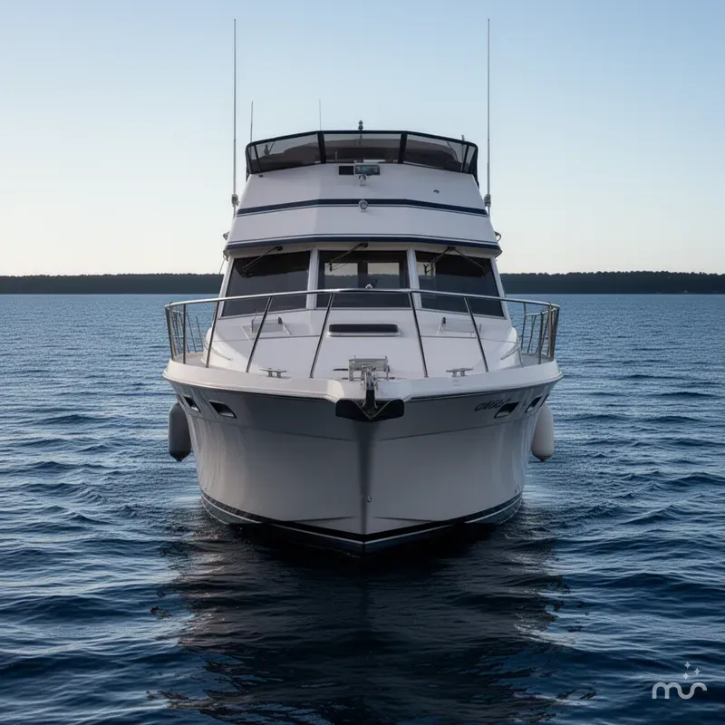 Slide: The Image of Carver 32 Aft Cabin 1991 - 2