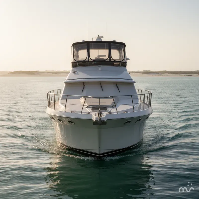 Slide: The Image of Carver 440 Aft Cabin Motor Yacht 1993 - 0