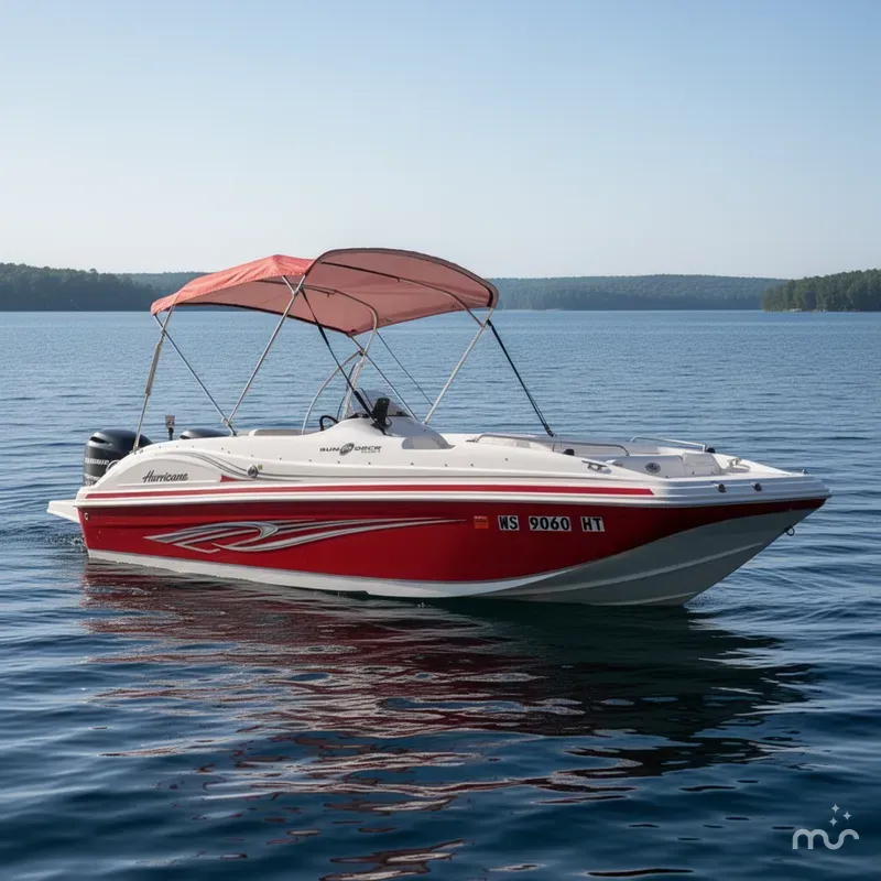 Slide: The Image of Hurricane SunDeck Sport 188 I/O 2011 - 0