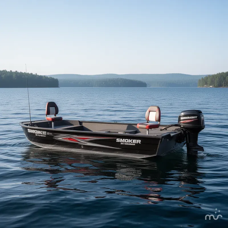 Slide: The Image of Smoker Craft Big Fisherman 16 2024 - 0