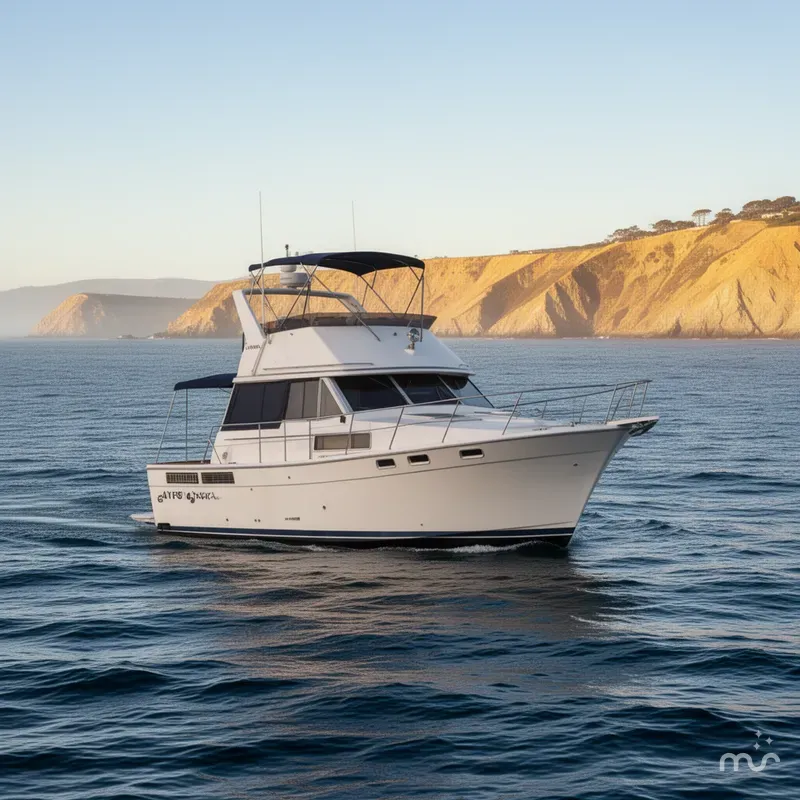Slide: The Image of Bayliner 3888 Motoryacht 1987 - 0