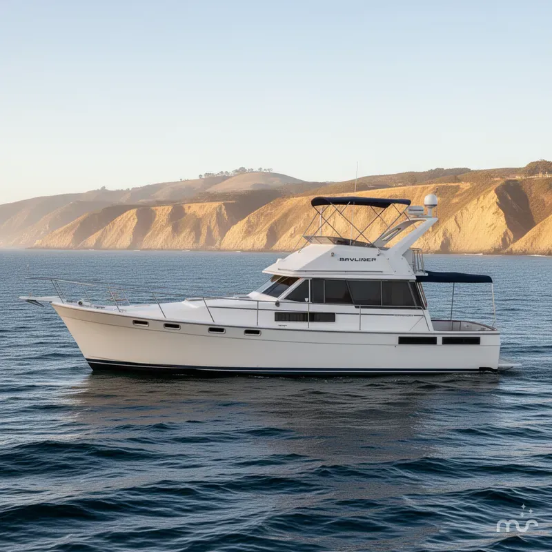 Slide: The Image of Bayliner 3888 Motoryacht 1987 - 1