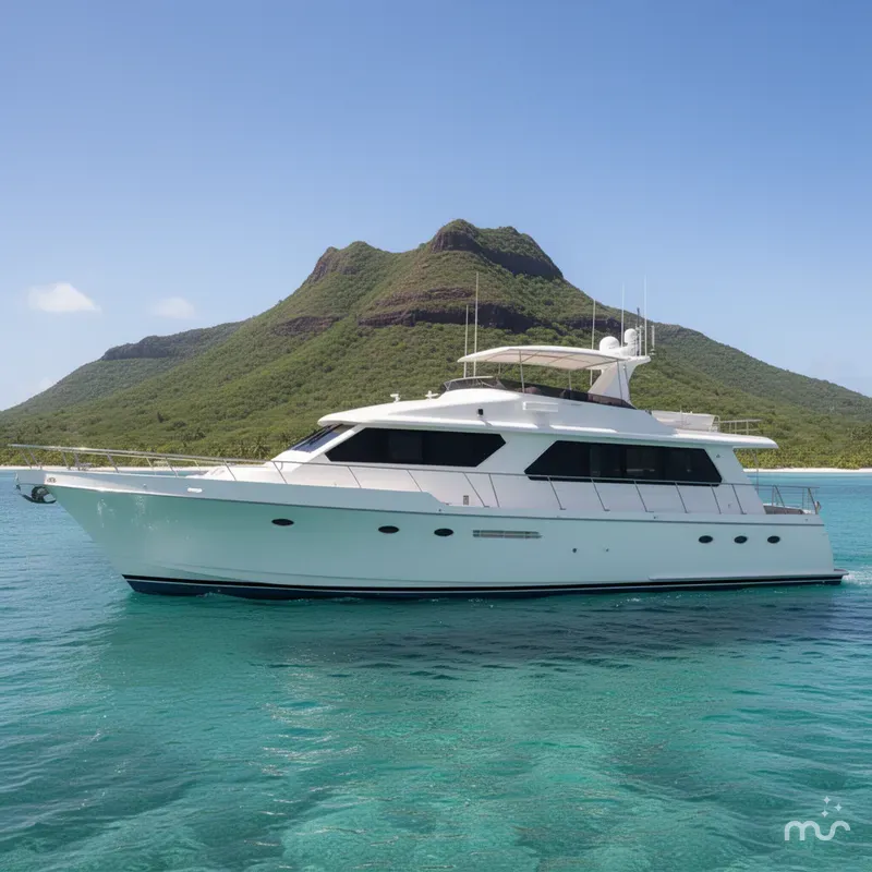 Slide: The Image of Forbes Cooper 74 Pilothouse 1997 - 2