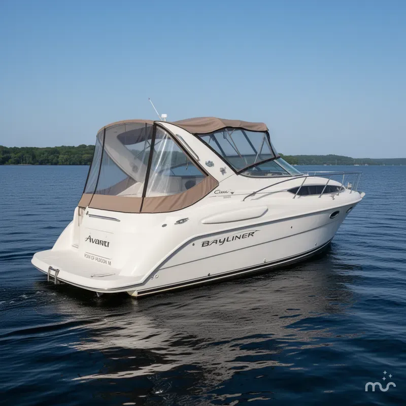 Slide: The Image of Bayliner 3055 Avanti Sunbridge 2000 - 0