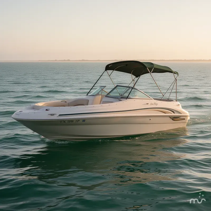 Slide: The Image of Sea Ray 210 Sundeck 2001 - 1
