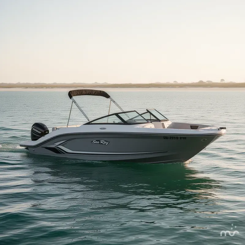 Slide: The Image of Sea Ray SPX 210 Outboard 2022 - 0