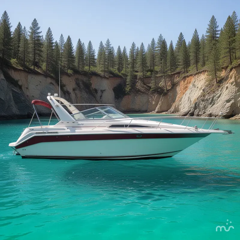 Slide: The Image of Sea Ray 270 Sundancer 1990 - 2