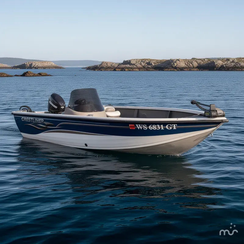 The Image of Crestliner Fish Hawk 1750 SC 2005 - 0