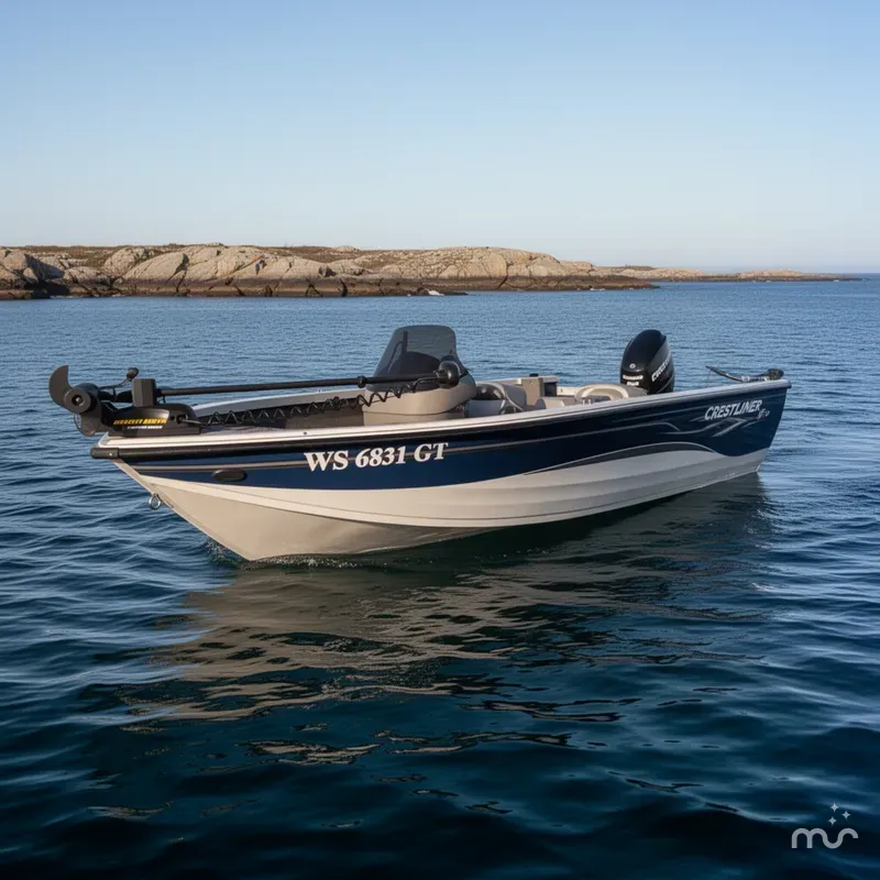 Slide: The Image of Crestliner Fish Hawk 1750 SC 2005 - 2