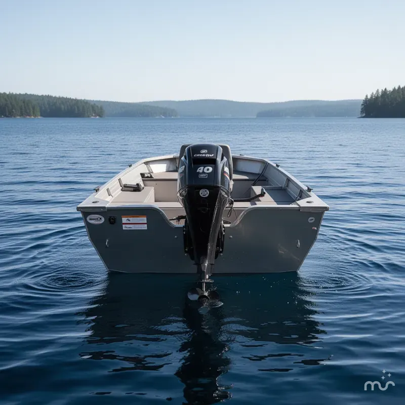 Slide: The Image of Crestliner 1650 Discovery Tiller 2024 - 2