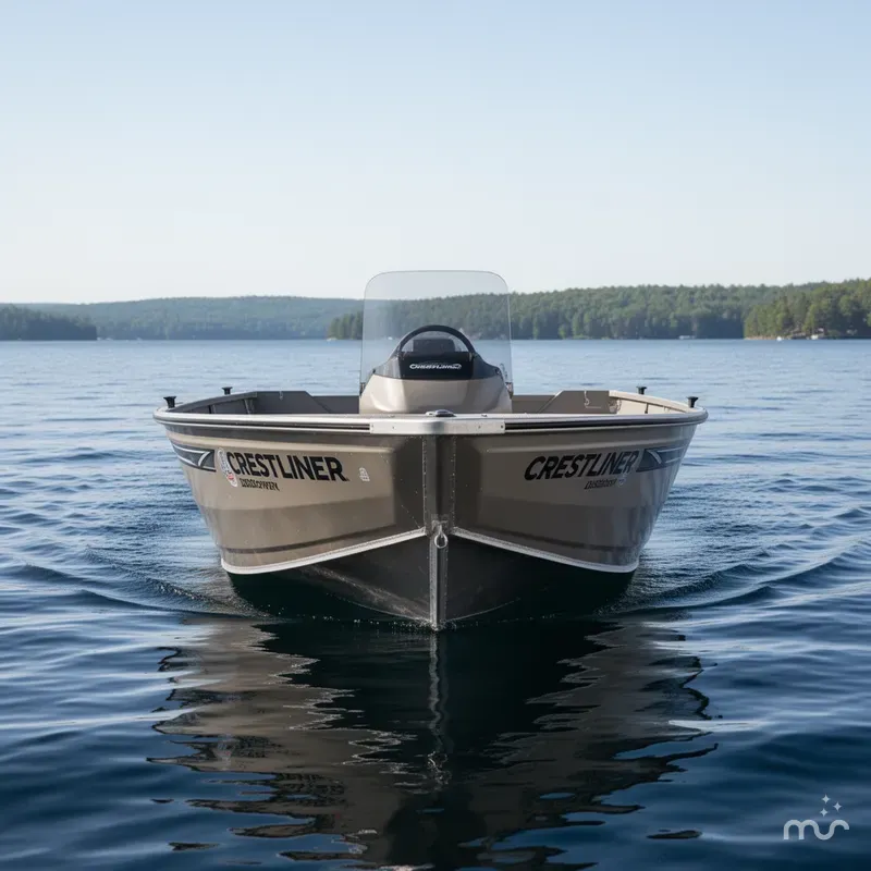 Slide: The Image of Crestliner 1650 Discovery Tiller 2024 - 3