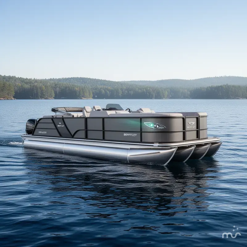 Slide: The Image of Bentley Pontoons Elite 220 Admiral 2024 - 0