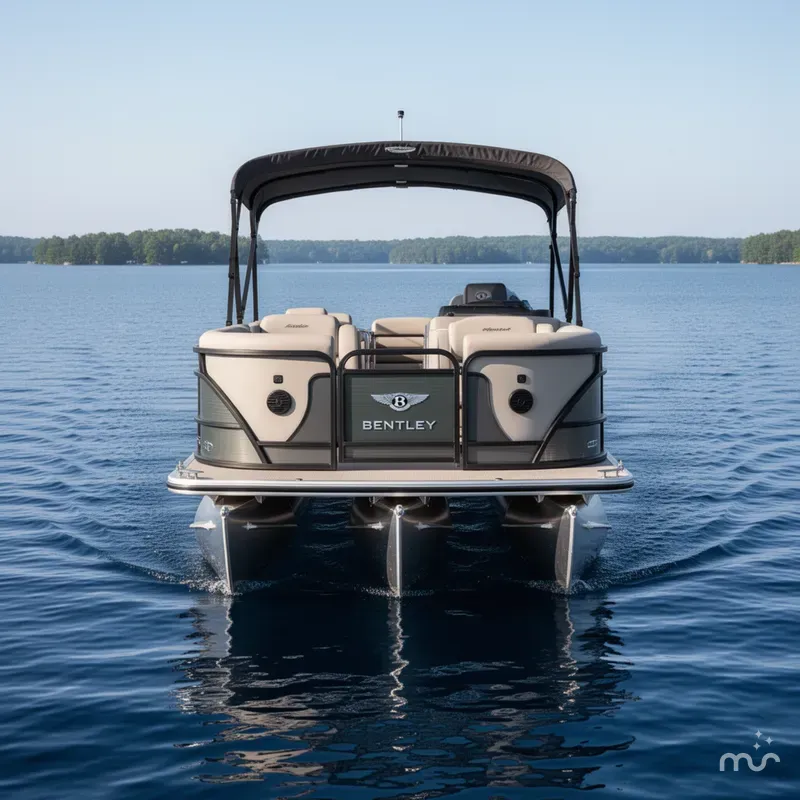 Slide: The Image of Bentley Pontoons Elite 220 Admiral 2024 - 1