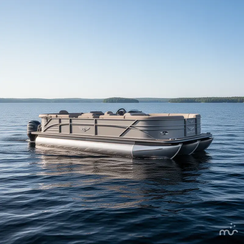 Slide: The Image of Bentley Pontoons Legacy 200 Navigator 2025 - 0