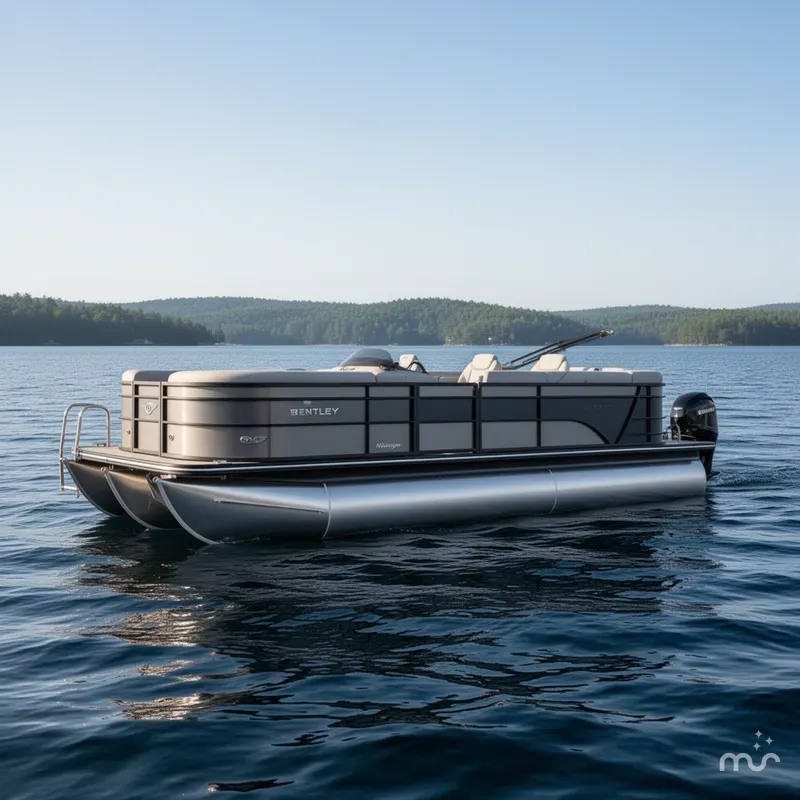 Slide: The Image of Bentley Pontoons Legacy 220 Navigator 2025 - 0