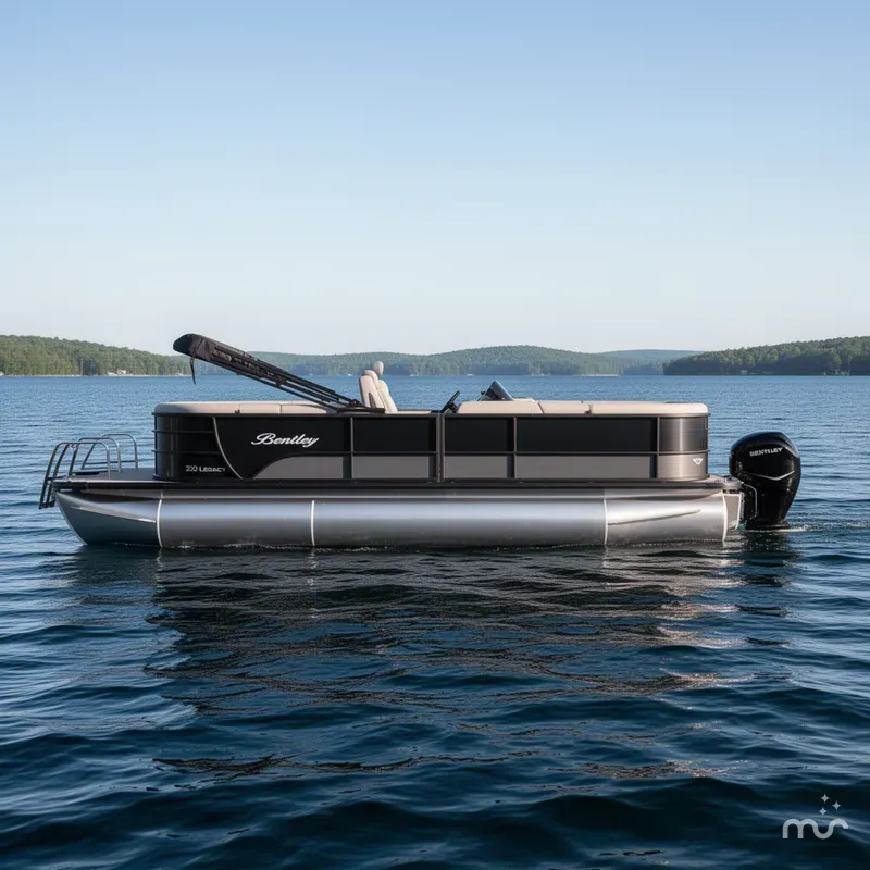 Slide: The Image of Bentley Pontoons Legacy 220 Navigator 2025 - 1