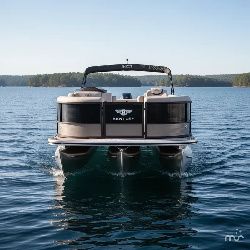 Slide: The Image of Bentley Pontoons Legacy 220 Navigator 2025 - 3