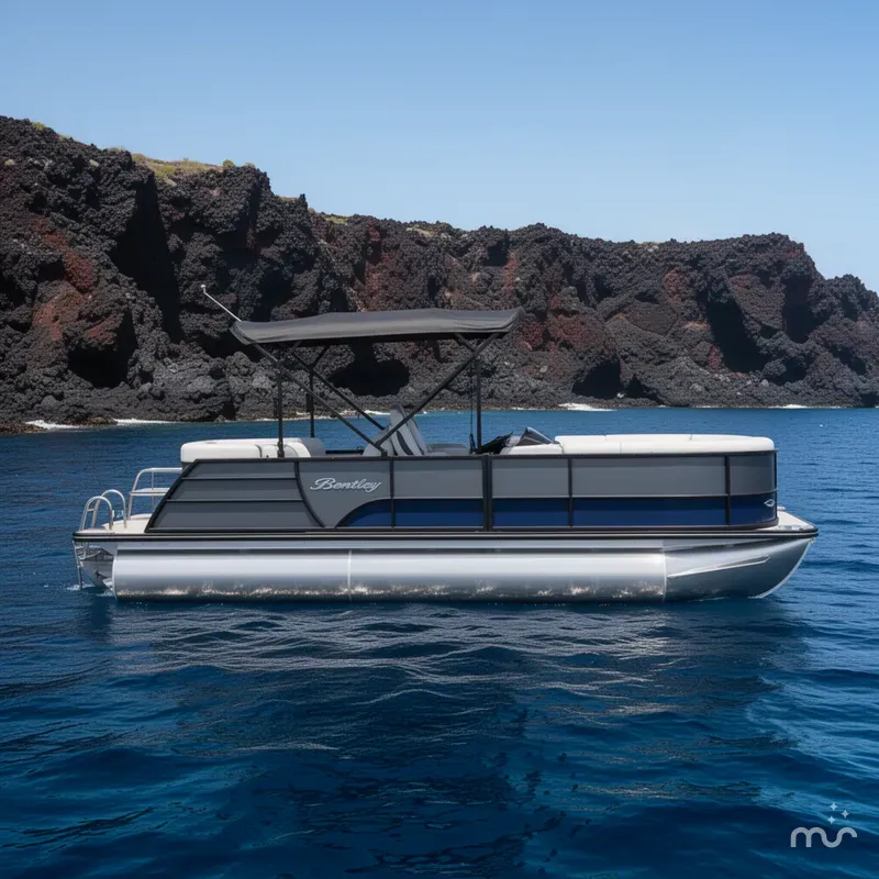 Slide: The Image of Bentley Pontoons 220 LEGACY QSB(QUAD SWINGBACK) 2024 - 2
