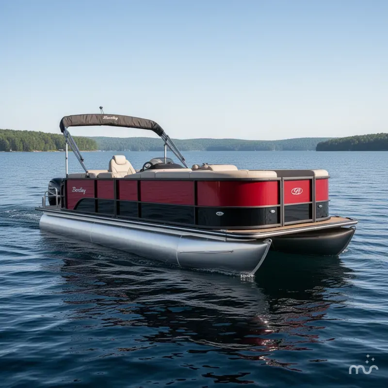 Slide: The Image of Bentley Pontoons Legacy 220 Navigator 2024 - 0