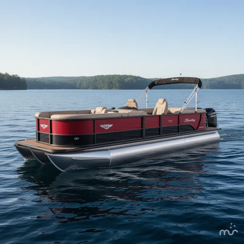 Slide: The Image of Bentley Pontoons Legacy 220 Navigator 2024 - 1