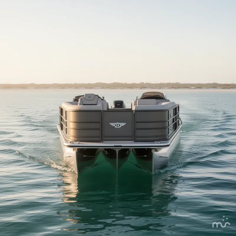 Slide: The Image of Bentley Pontoons Legacy 240 Navigator 2025 - 3