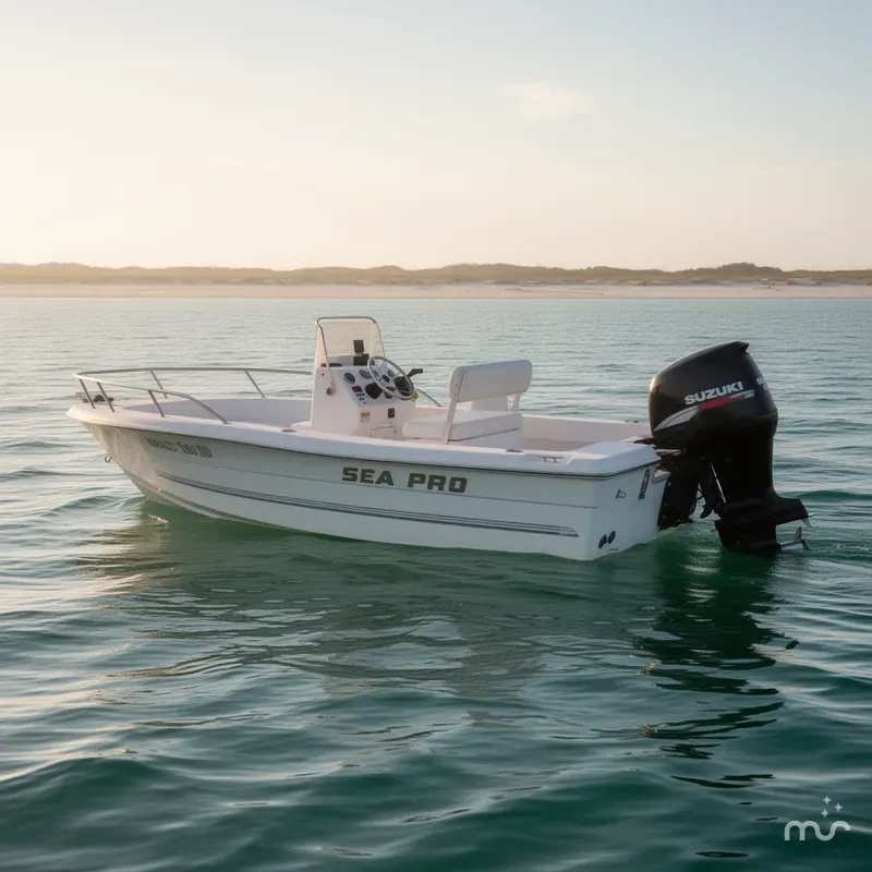 Slide: The Image of Sea Pro 180 CC SUZUKI 140 TRAILER 2004 - 0