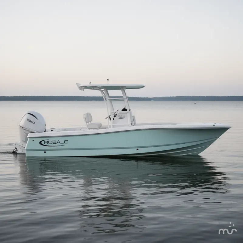 Slide: The Image of Robalo 246 Cayman SD Trailer Included 2025 - 0