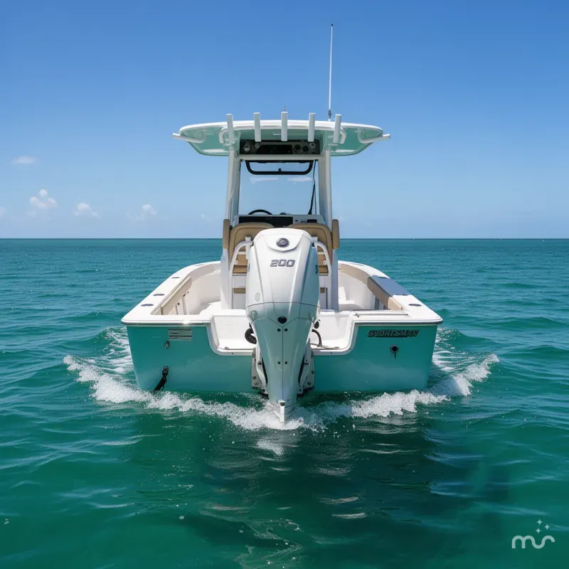 Slide: The Image of Sportsman Masters 227 Bay Boat 2025 - 1