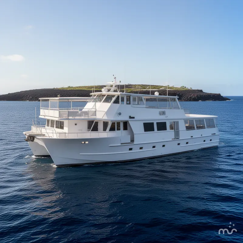 The Image of Custom Winston Knauss 64 Dinner or Party Boat 1988 - 0
