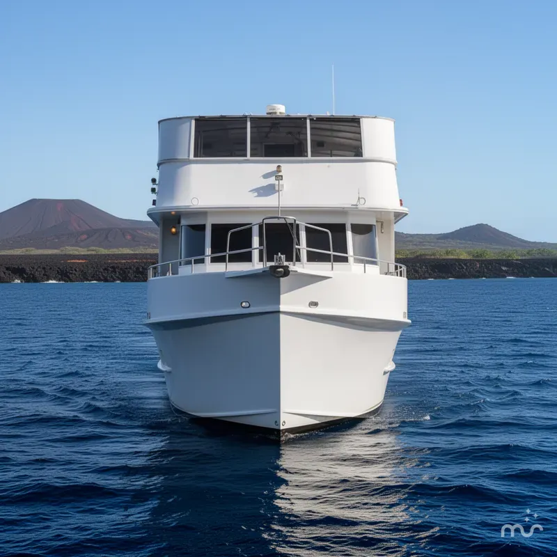Slide: The Image of Custom Winston Knauss 64 Dinner or Party Boat 1988 - 1