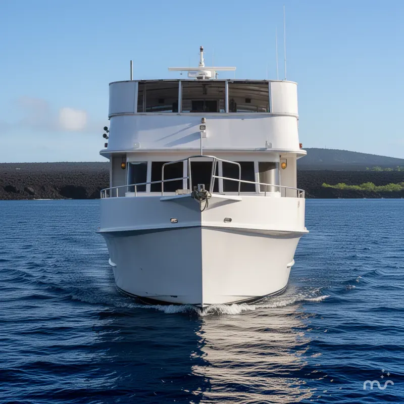Slide: The Image of Custom Winston Knauss 64 Dinner or Party Boat 1988 - 3