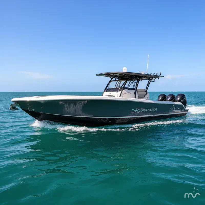 Slide: The Image of Nor-Tech 390 Sport Center Console 2020 - 1