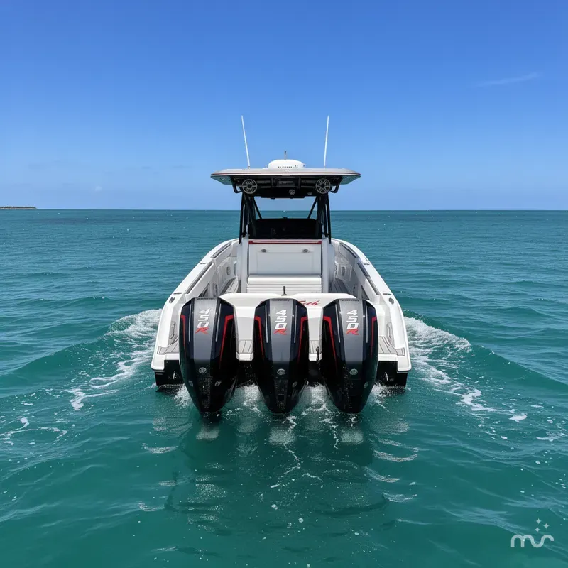 Slide: The Image of Nor-Tech 390 Sport Center Console 2020 - 2