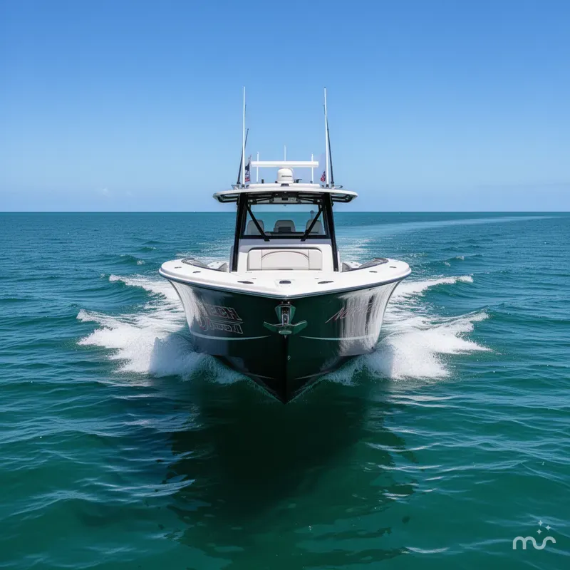 Slide: The Image of Nor-Tech 390 Sport Center Console 2020 - 3