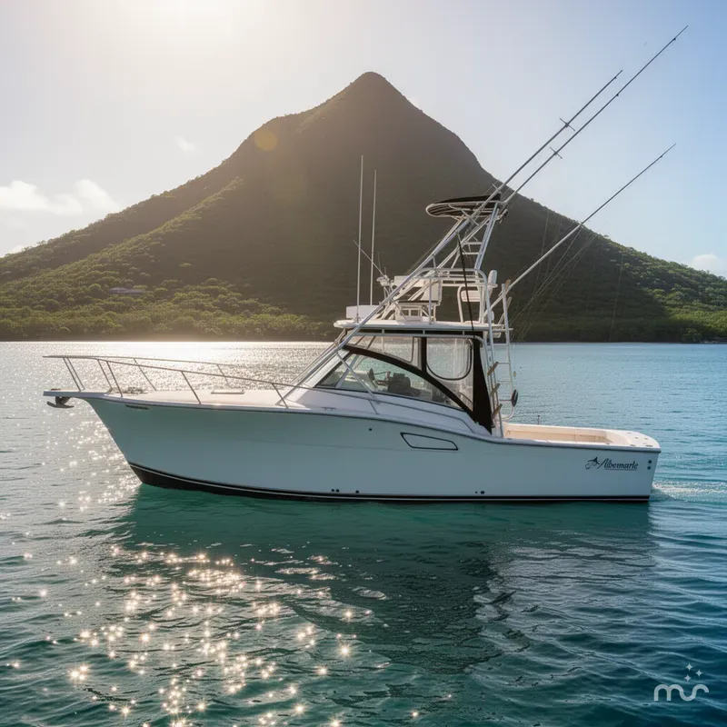 Slide: The Image of Albemarle 305 Express Fisherman 1996 - 2