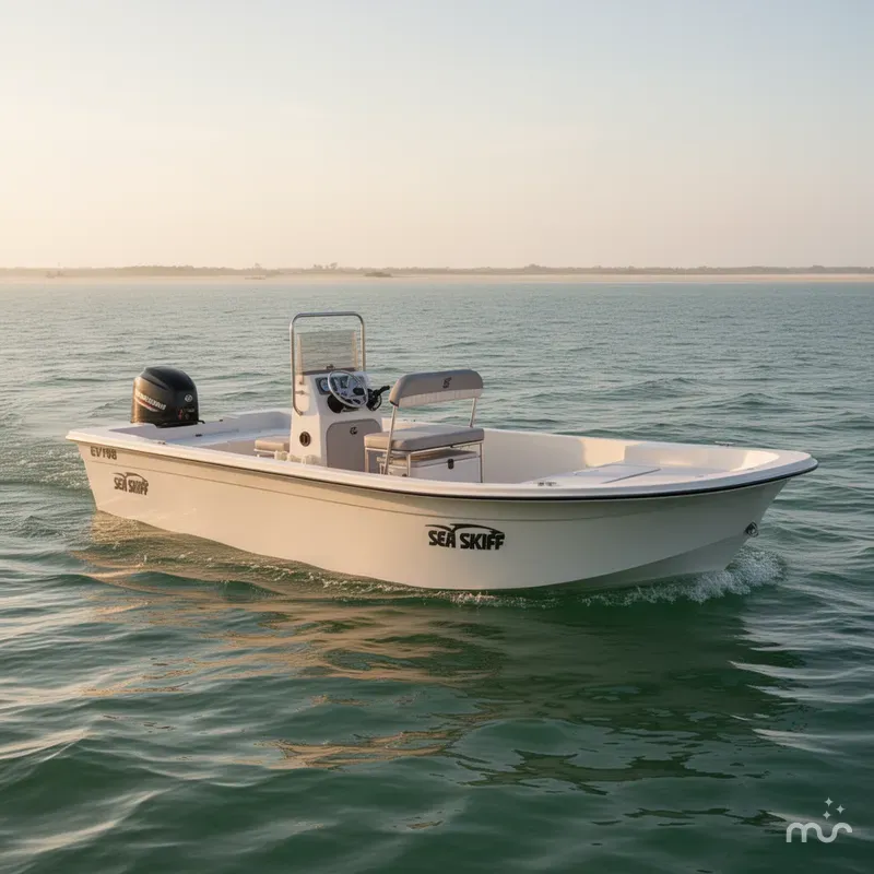 Slide: The Image of Carolina EV198 Sea Skiff 2024 - 2