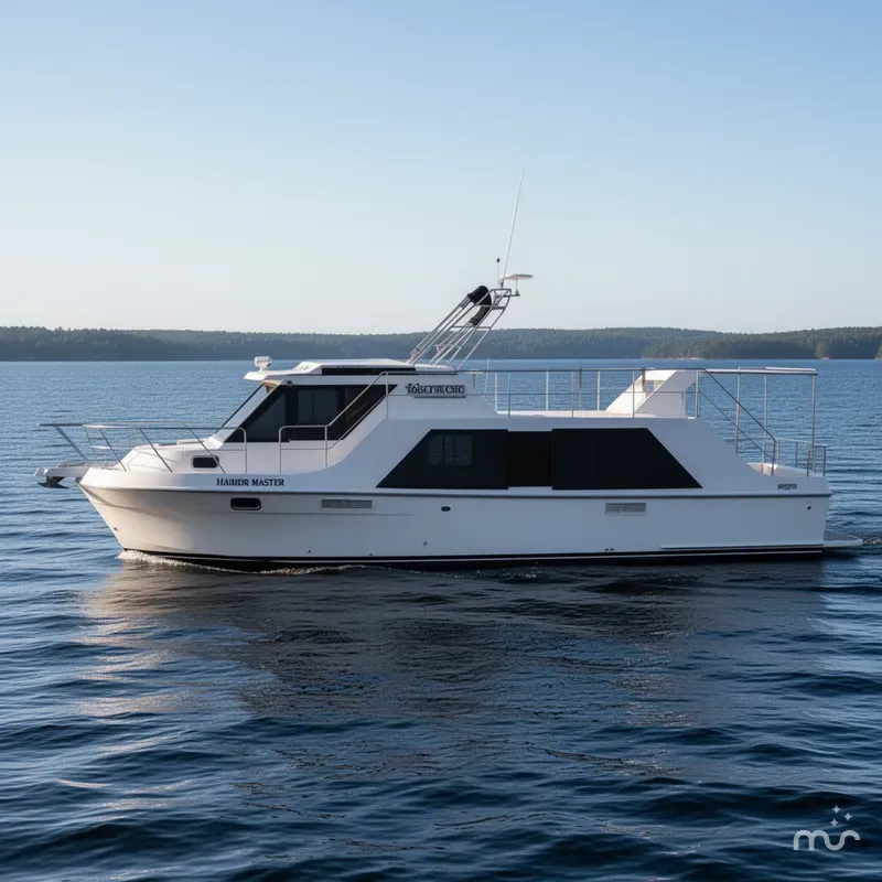 Slide: The Image of Harbor Master 400 Coastal Pilothouse Motoryacht 1992 - 2
