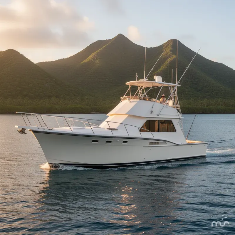 The Image of Hatteras 46 Convertible 1976 - 0