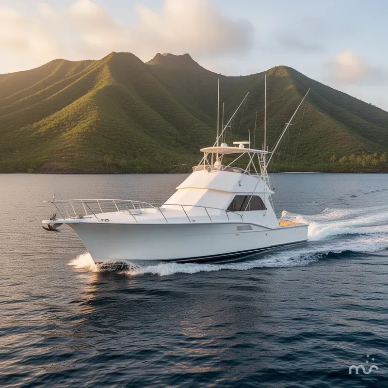 Slide: The Image of Hatteras 46 Convertible 1976 - 1